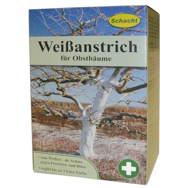 Schacht Weißanstrich-Pulver für Obstbäume 1kg