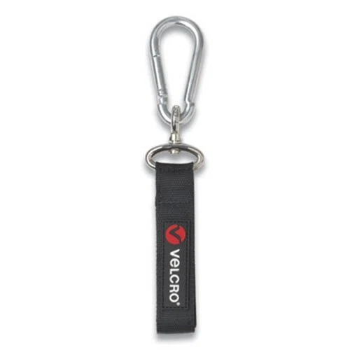 Velcro Brand EASY HANG Strap, Small, Black/Silver (VEK30120USA)