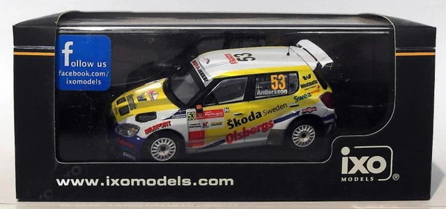 Miniature IXO 1/18 - Skoda 130 LR #21 - Rallye Acropolis 1986 - Krecek/Motl
