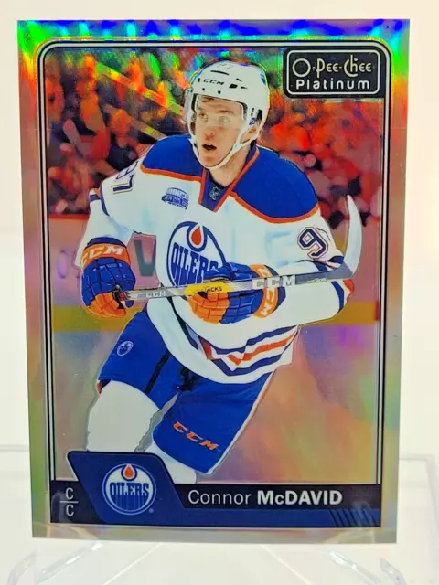 2016-17 O-Pee-Chee Platinum Connor McDavid #1 Rainbow 2nd Year