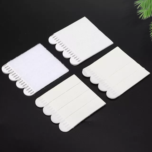 fr 12 Pairs Adhesive Picture Hanging Strips Heavy Duty Various Sized for Home De