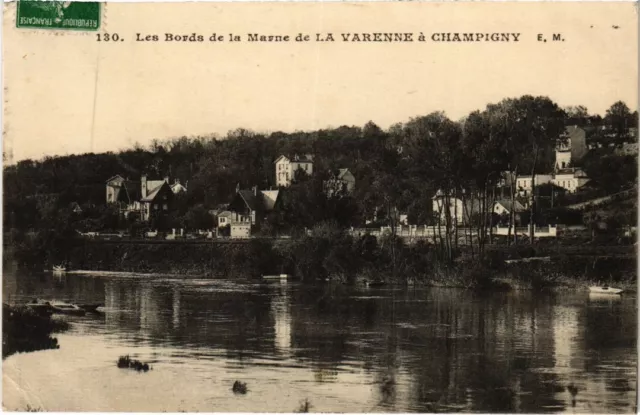 CPA Les Bords de la Marne de La Varenne a Champigny (1352545)