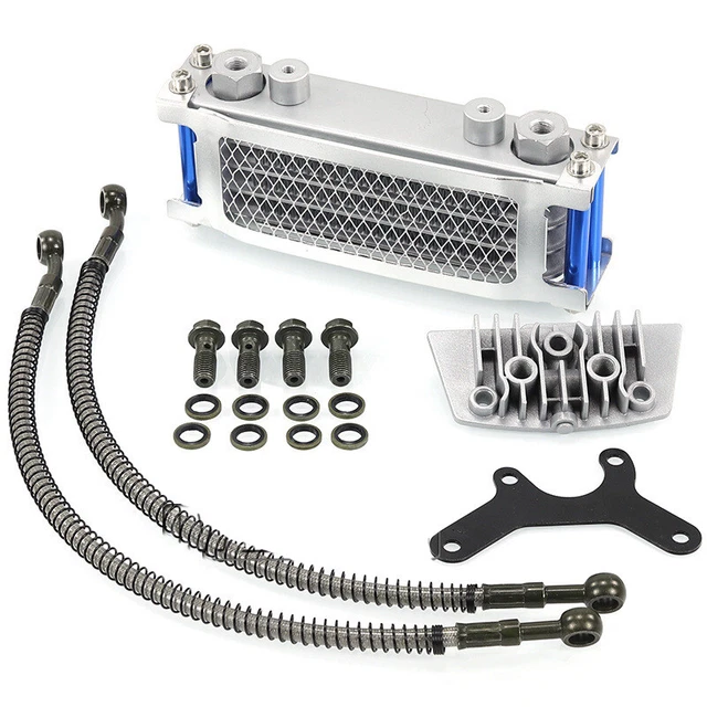 50-140CC Horizontal Engines Aluminum Oil Cooler Cooling Radiator Set Motorcycle