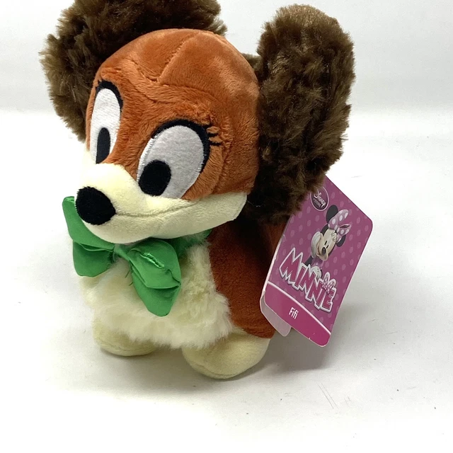 Disney Store FIFI The Peke Minnie Mouse Dog Plush Stuffed 6” Authentic