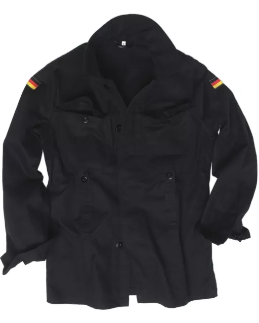 BW Feldjacke Feldbluse Moleskin Bundeswehrjacke schwarz alte Art