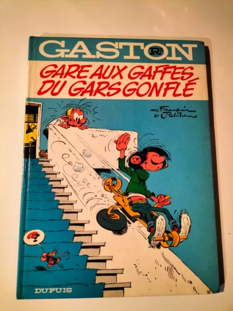 Bd Reedition Gaston Lagaffe R3 Gare Aux Gaffes Du Gars Gonfle Franquin  (M363)