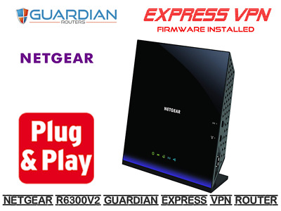 Netgear R6300v2 Router Express VPN firmware funziona su tutti i provider di servizi Internet Inc Q Sky, Virgin