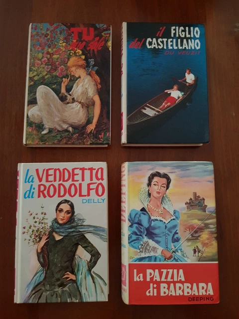 Lot De Livres Delly Et Autres Auteurs - Collection 'Les Romans De La Rose' - Bon état