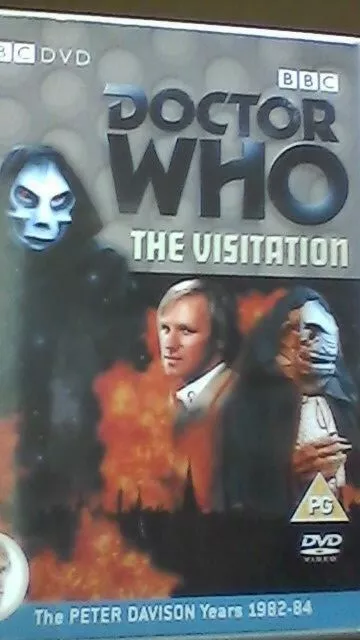 Doctor Who: The Visitation DVD John Baker RARE SILVER BBC DVD CASE PETER DAVISON