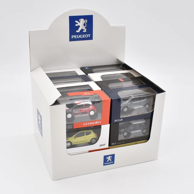 Lot De 24 Miniatures Peugeot – Voitures De Collection, Diverses échelles, Occasion