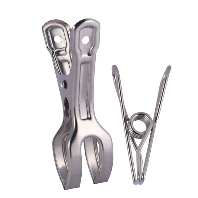 24 pz pioli jumbo metallo pioli asciugamano spiaggia clip metallo antivento clip asciugamano