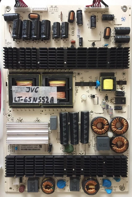 JVC TV LT-65N552A replacement Power PCB's K-250N1 with cables $70.00 ...