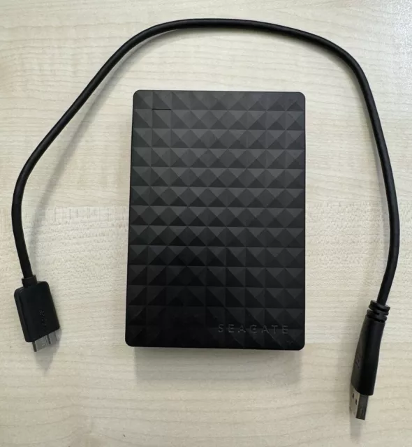 Seagate Portable 5TB, USB 3.0, 2,5 Zoll Externe Festplatte - Schwarz