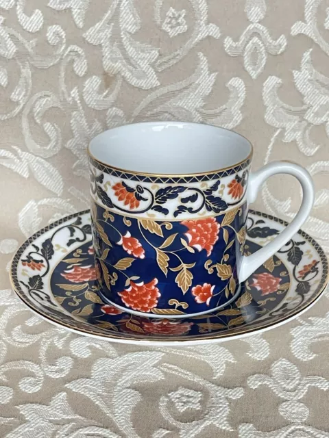 Takahashi Demitasse Minuet Hand Decorated Cup & Saucer San Francisco