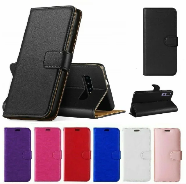 For Samsung Galaxy S8 S9 S20 Plus S7 Edge Case Cover Leather Wallet Book Phone
