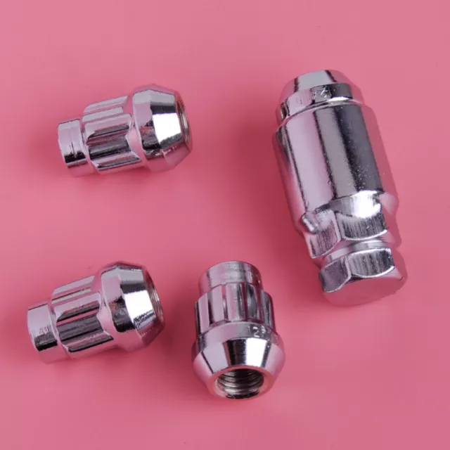 4 Anti Theft Wheel Locking Lug Nuts Bolts Lock SetKey Security M12 x P1.5 rt