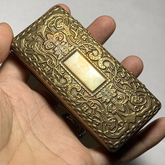 VINTAGE GILLETTE 1909 ABC Empire Gold DE Safety Razor Case 241.00