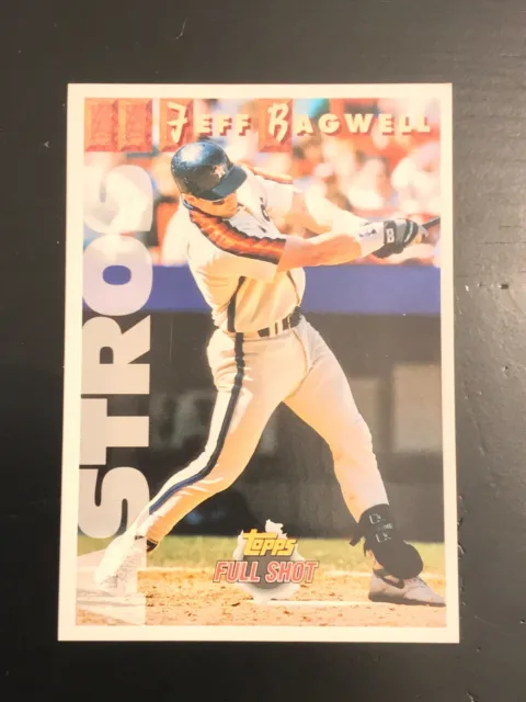 1993 Topps Full Shots Jumbo Jeff Bagwell #8 Houston Astros