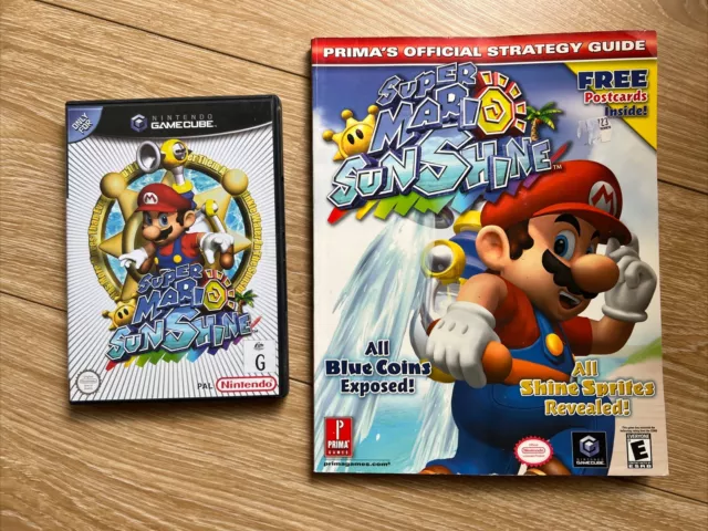 Nintendo GameCube Super Mario Sunshine with Strategy Guide