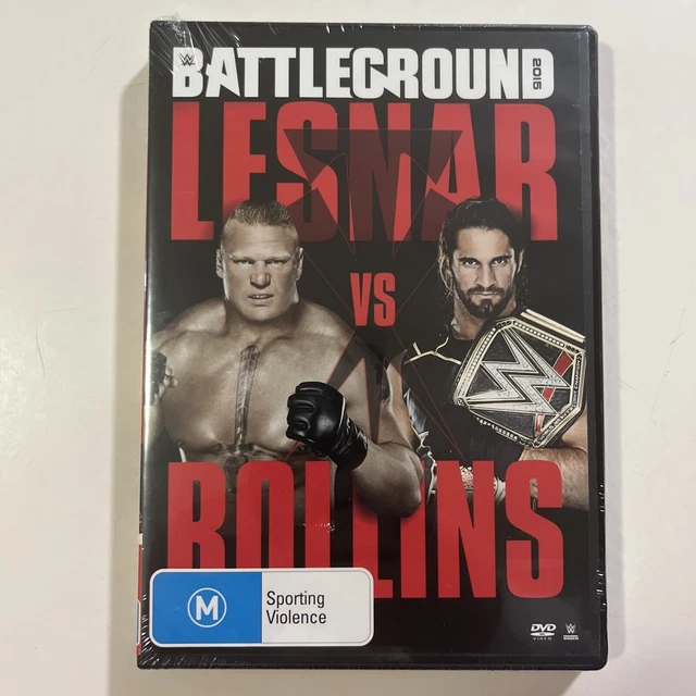 WWE Battleground: Lesnar VS Bollins - DVD Region 4 NTSC - New Sealed