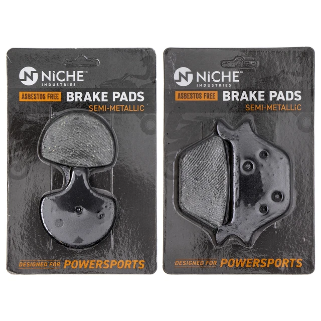 BRAKE PAD SET for HarleyDavidson Dyna Softail Heritage Front Rear Semi