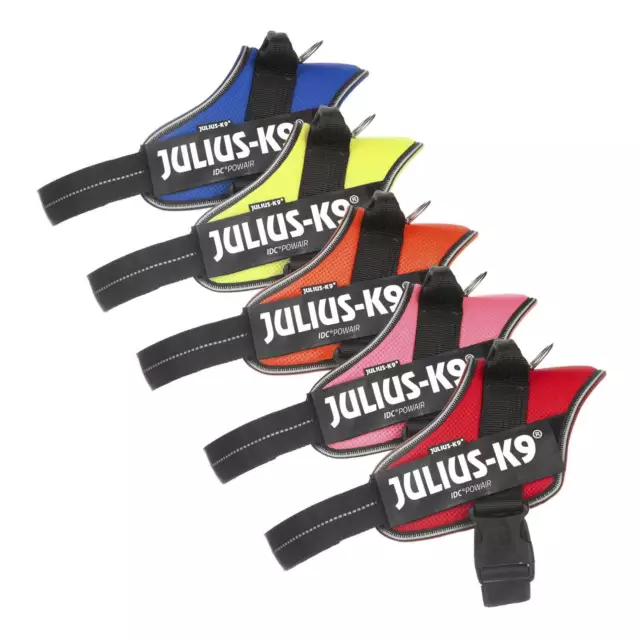 Julius-K9 IDC Powair Summer Dog Puppy Harness Light Adjustable Reflective