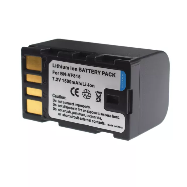 Battery for JVC BN-VF808 BNVF808U BN-VF815 BN-VF815U BN-VF823 BN-VF915 BN-VF915U