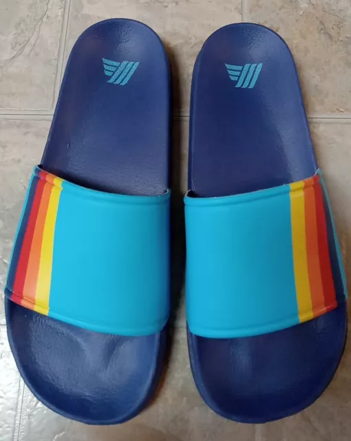 Aldi 2023 Gear Capsule Collection Women Slides Navy Blue Size 10