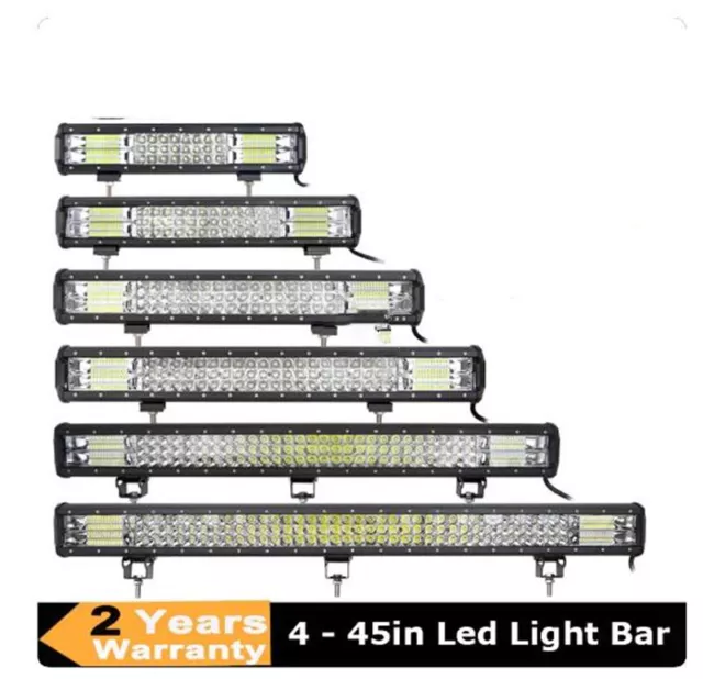 7D LED Light Bar Offroad Driving Lights Combo Work Light Bar 12v 24v Truck SUV