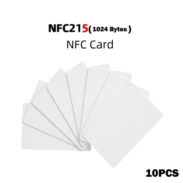 Lot De 50 Cartes NFC NTAG215 - Vierges, Adhésives, Compatibles Amiibo, TagMo, 25 Mm De Diamètre