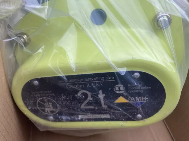 2 Ton Manual Chain Hoist MA020 All Material Handling *With 2 Clamps *No Chain