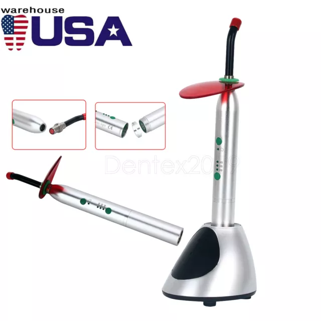 Dental Wireless Orthodontics LED Curing Light Resin Cure Lamp YS-C 2700mw/c㎡