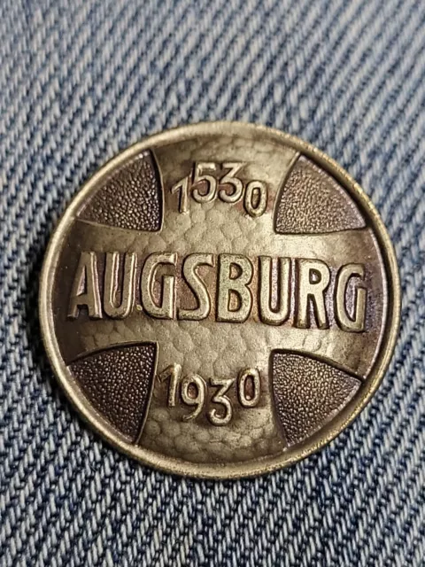 Alte Brosche 400 Jahre Augsburg 1530 - 1930 (142)