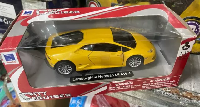 Für Lamborghini Huracán Huracan new ray newray 1/32 Spielzeugauto IN Metall 2