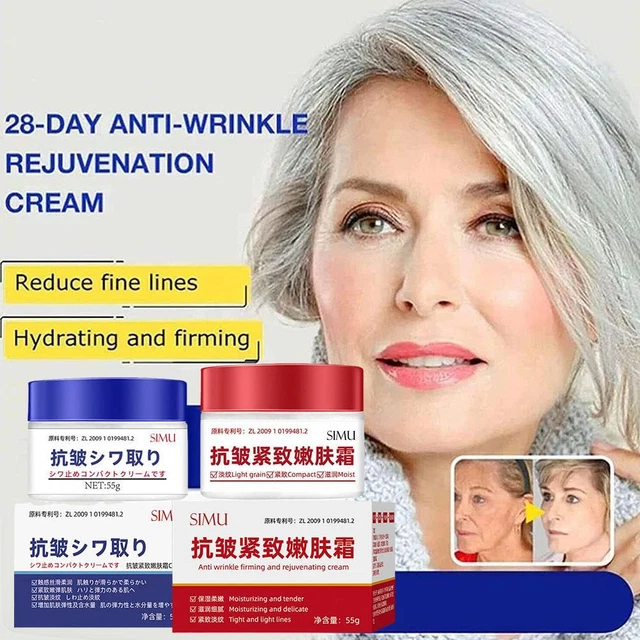 1x crema rejuvenecedora antiarrugas, crema facial antiarrugas