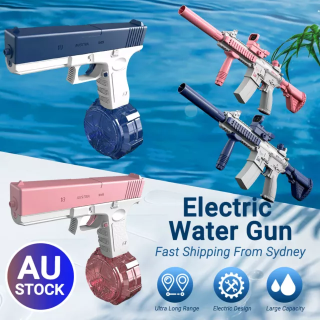 Electric Water Guns Pistol for Adults & Children Summer Pool Beach Toy Outdoor