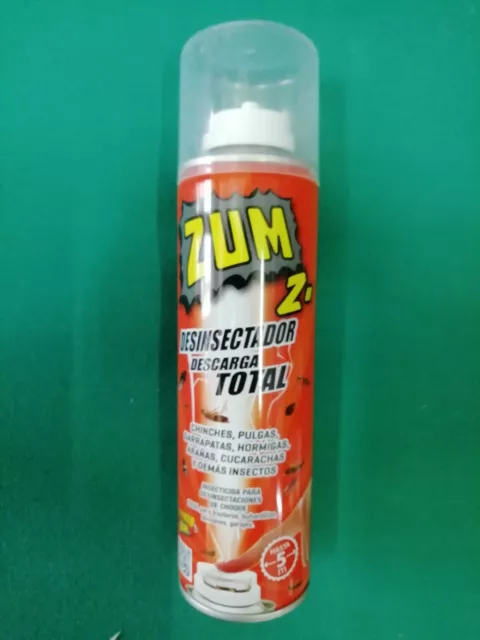 Insecticida Descarga total. ZUM Z. 250 ml. Contra todo tipo de insectos