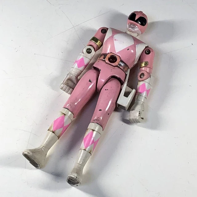 FIGURINE ROSE PUISSANT rétro Morphin Power Rangers 2021 WALMART EXCLUSIVE KIMBERLY EUR 16,62