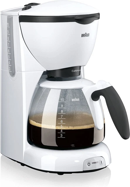 Braun Kaffeemaschine KF 520/1 – Filterkaffeemaschine mit Glaskanne 1100 Watt