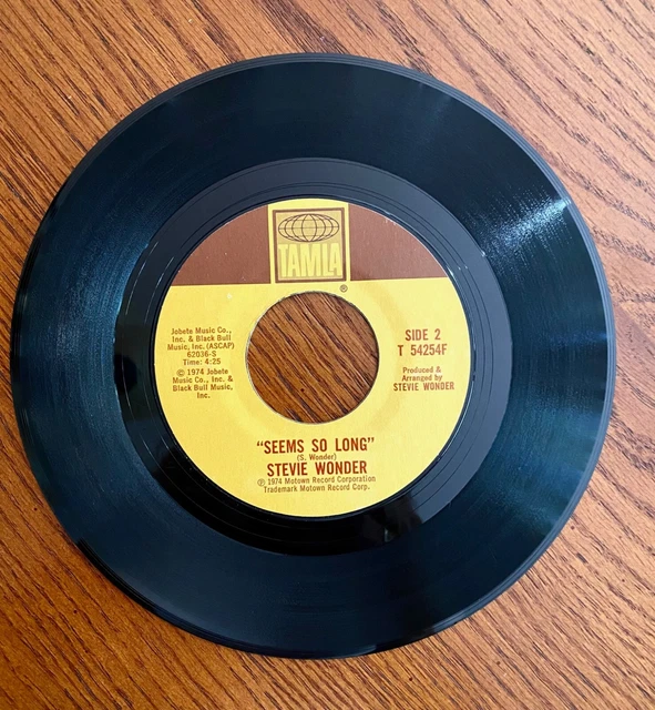 STEVIE WONDER BOOGIE On Reggae Femme/Semble si long 45 EUR 9,32