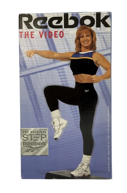 Gin Miller Step Reebok 1992 REEBOK: THE ORIGINAL STEP Video VHS