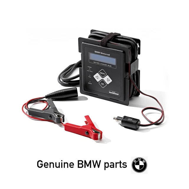 NEW GENUINE BMW Motorrad PLUS Motorcycle CAN-BUS Battery Charger