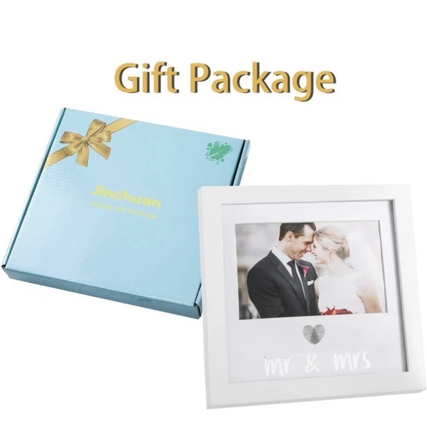 Jinchuan Heart Thumbprint Keepsake Frame and Ink Kit
