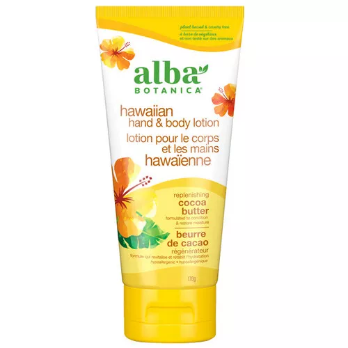 Beurre de Cacao Hawaïen Lotion Main & Corps 170 ML Par Alba Botanica