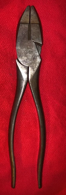 ⚡️vintage Kraeuter USA #1830-8 combination lineman's pliers🇺🇸