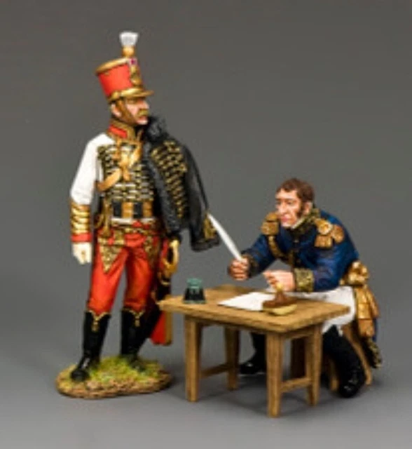 Figure NA449 Taking Notes... Issuing Orders by King and Country napoleon