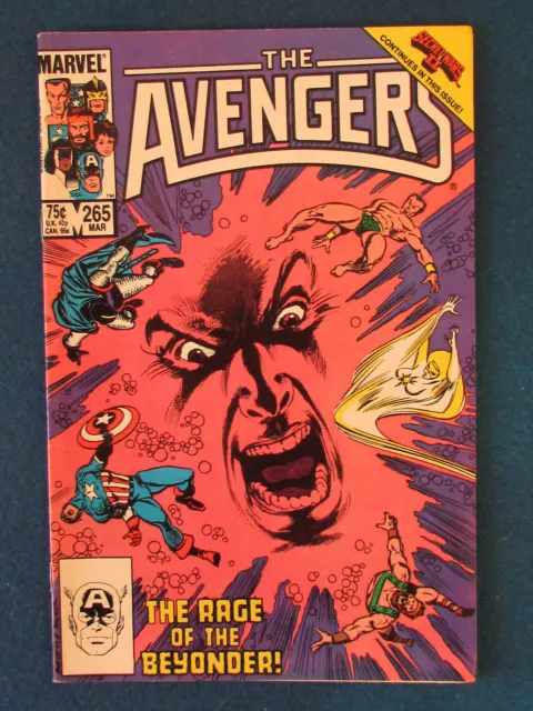 The Avengers Marvel Comic Issue 265 - 1986
