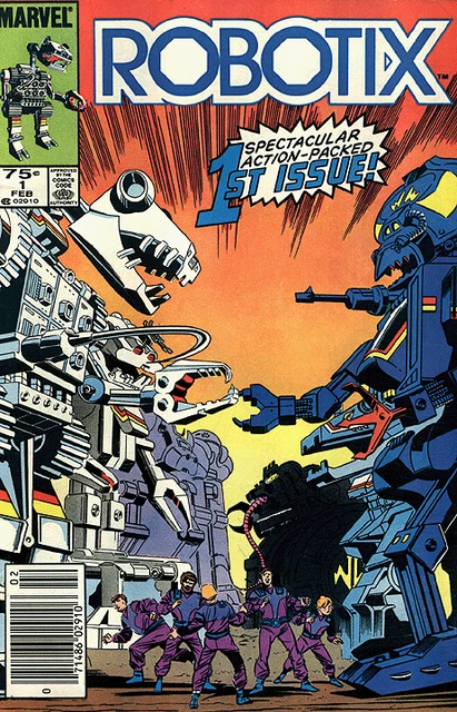 ROBOTIX (1986 Series) #1 NEWSSTAND Very Good Comics Book
