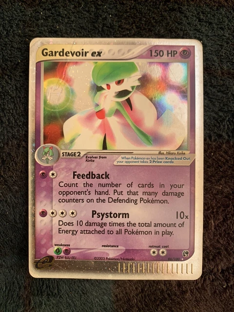 Pokemon Card Gardevoir Ex Ex Sandstorm Eng Ultra Rare 96/100