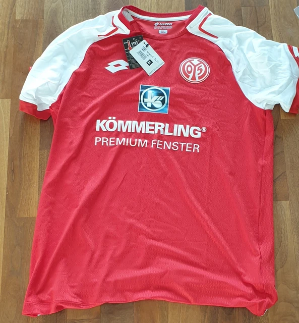1. FSV Mainz 05 Trikot Gr.  XL Lotto Home Shirt rot Neu